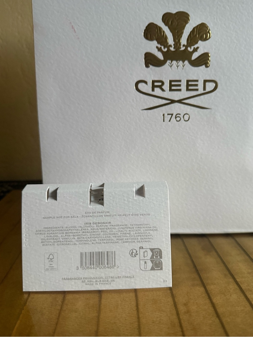 CREED  NEW IRIS DEBONAIR EDP